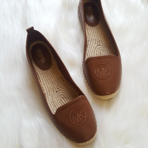 Michael Kors Shoes - New Michael Kors Cognac Espadrilles